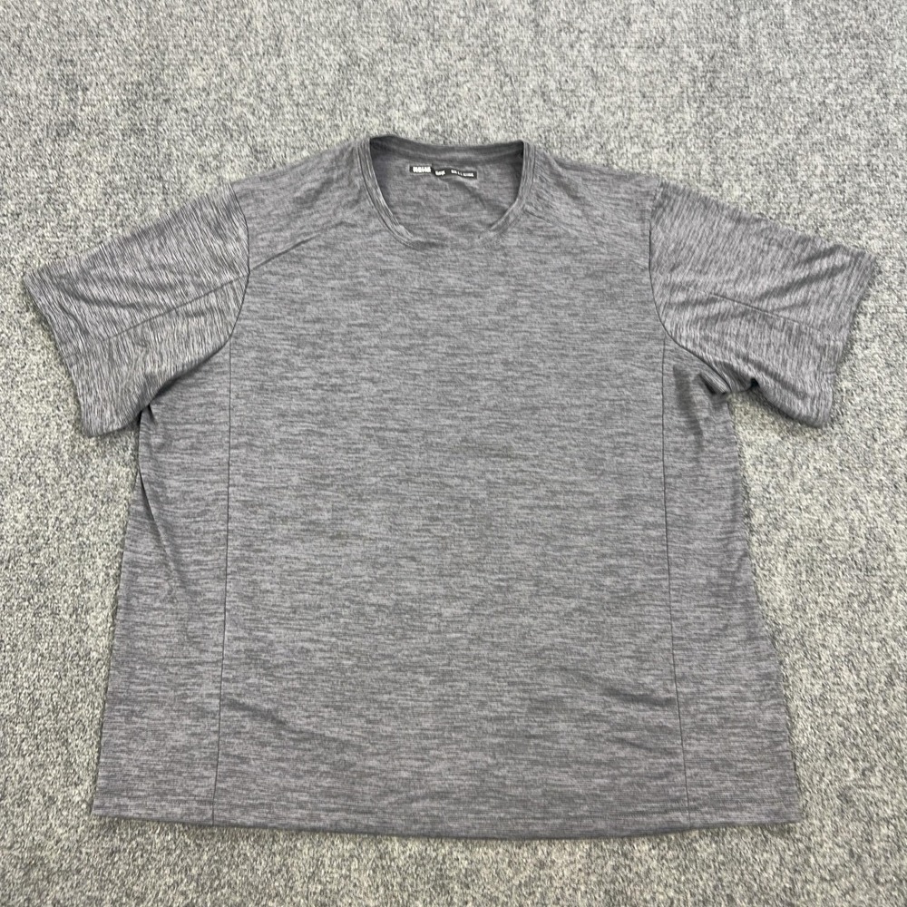 REI Co-op Shirt Mens XL Gray Short Sleeve Athletic Tee Top Running Training